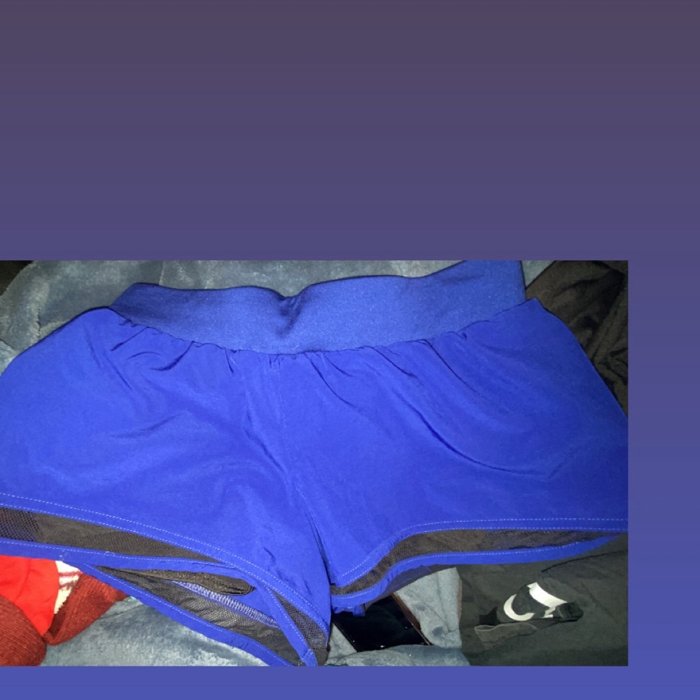 Varsity Royal Blue Women's Athletic Shorts